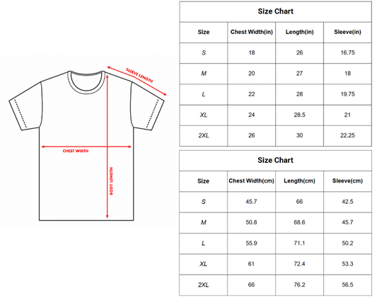 War and Peace Heavyweight Tee