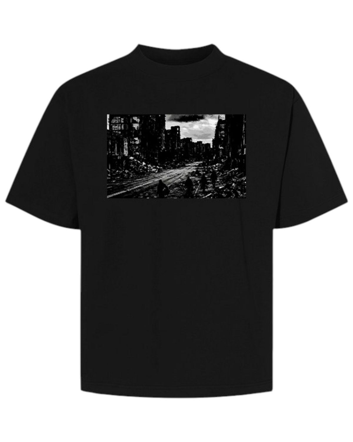 “War-torn” Heavyweight Graphic Tee