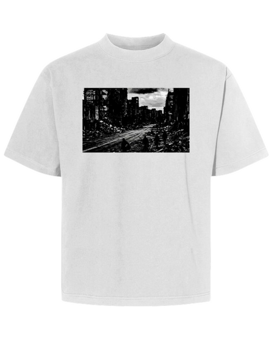 “War-torn” Heavyweight Graphic Tee